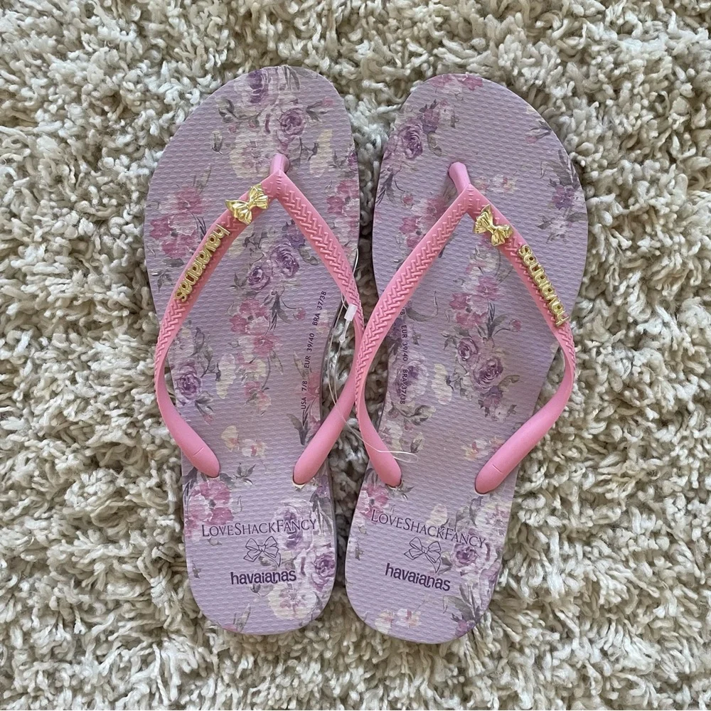 LOVESHACKFANCY Havaianas Flip Flops Sandals